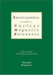 Encyclopedia of nuclear magnetic resonance /
