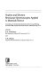 Nuclear and electron resonance spectroscopies applied to materials science : proceedings of the Materials Research Society Annual Meeting, November 1980, Copley Plaza Hotel, Boston, Massachusetts, U.S.A. /