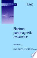 Electron paramagnetic resonance.