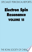 Electron spin resonance.