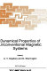 Dynamical properties of unconventional magnetic systems /