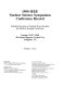 1990 IEEE Nuclear Science Symposium conference record : including sessions on nuclear power systems and Medical Imaging Conference : October 22-27, 1990, the Hyatt Regency-Crystal City, Arlington, VA /