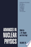 Advances in nuclear physics.