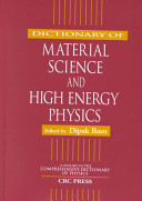 Dictionary of material science and high energy physics /
