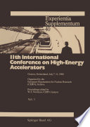 11th International Conference on High-Energy Accelerators, Geneva, Switzerland, July 7-11, 1980 /