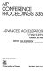 Advanced accelerator concepts, Fontana, WI, 1994 /