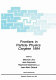 Frontiers in particle physics : Cargèse 1994 /