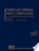 Particles, strings and cosmology : 11th International Symposium on Particles, Strings, and Cosmology : PASCOS 2005, Gyeongju, Korea, 30 May-4 June 2005 /