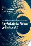 Non-perturbative methods and lattice QCD : proceedings of the International Conference /