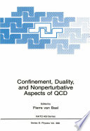 Confinement, duality, and nonperturbative aspects of QCD /