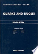 Quarks and nuclei /