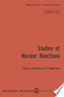 Studies of nuclear reactions /