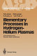Elementary processes in hydrogen-helium plasmas : cross sections and reaction rate coefficients /