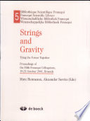 Strings and gravity : tying the forces together : proceedings of the Fifth Francqui Colloquium, 19-21 October 2001, Brussels /