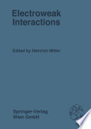 Electroweak interactions /