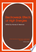 Electroweak effects at high energies /