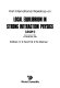 First International Workshop on Local Equilibrium in Strong Interaction Physics (LESIP I) : Bad Honnef, FRG, 3-6 September 1984 /