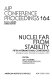 Nuclei far from stability : fifth international conference, Rosseau Lake, Ontario, Canada 1987 /