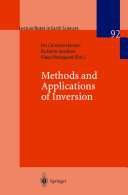 Methods and applications of inversion /