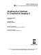 Mathematical methods in geophysical imaging II : 25-26 July 1994, San Diego, California /