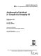 Mathematical methods in geophysical imaging III : 12-13 July 1995, San Diego, California /