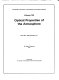 Optical properties of the atmosphere : [seminar] March 30-31, 1978, Washington, D.C. /