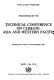 Proceedings of the Technical Conference on Climate--Asia and Western Pacific, Guangzhou, China, 15-20 December 1980.