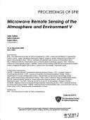 Microwave remote sensing of the atmosphere and environment V : 15-16 November 2006, Goa, India /