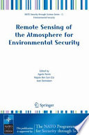 Remote sensing of the atmosphere for environmental security /