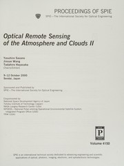 Optical remote sensing of the atmosphere and clouds II : 9-12 October 2000, Sendai, Japan /