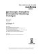 Spectroscopic atmospheric environmental monitoring techniques : 21-22 September 1998, Barcelona, Spain /