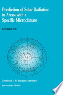 Prediction of solar radiation in areas with a specific microclimate /