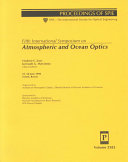 Fifth International Symposium on Atmospheric and Ocean Optics : 15-18 June 1998, Tomsk, Russia /