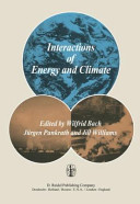 Interactions of energy and climate : proceedings of an international workshop held in Munster, Germany, March 3-6, 1980 /