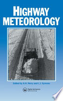 Highway meteorology /