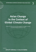 Asian change in the context of global climate change /