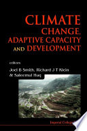 Climate change, adaptive capacity and development /