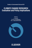 Climate change research : evaluation anf policy implications /