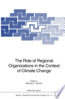 The Role of regional organizations in context of climate change /