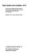 Rare earths and actinides, 1977 : invited and contributed papers from the International Conference on Rare Earths and Actinides held in Durham, 4-6 July 1977 /