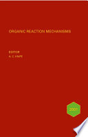 Organic reaction mechanisms 2000 : an annual survey covering the literature dated December 1999 to December 2000 /