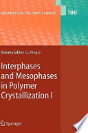 Interphases and mesophases in polymer crystallization /