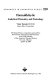 Formaldehyde : analytical chemistry and toxicology /
