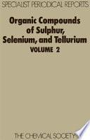 Organic compounds of sulphur, selenium, and tellurium.