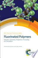 Fluorinated polymers.