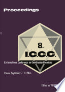 Proceedings of the 8th International Conference on Coordination Chemistry : Vienna, 7.-11. September 1964 /