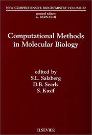 Computational methods in molecular biology /