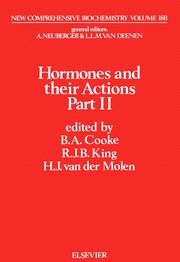 Hormones and their actions /