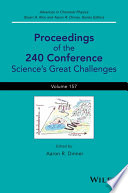Proceedings of the 240 Conference : science's great challenges /