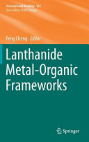Lanthanide metal-organic frameworks /